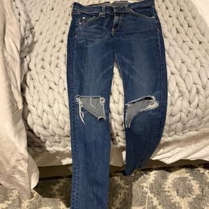 Rag and Bone Ripped Jeans